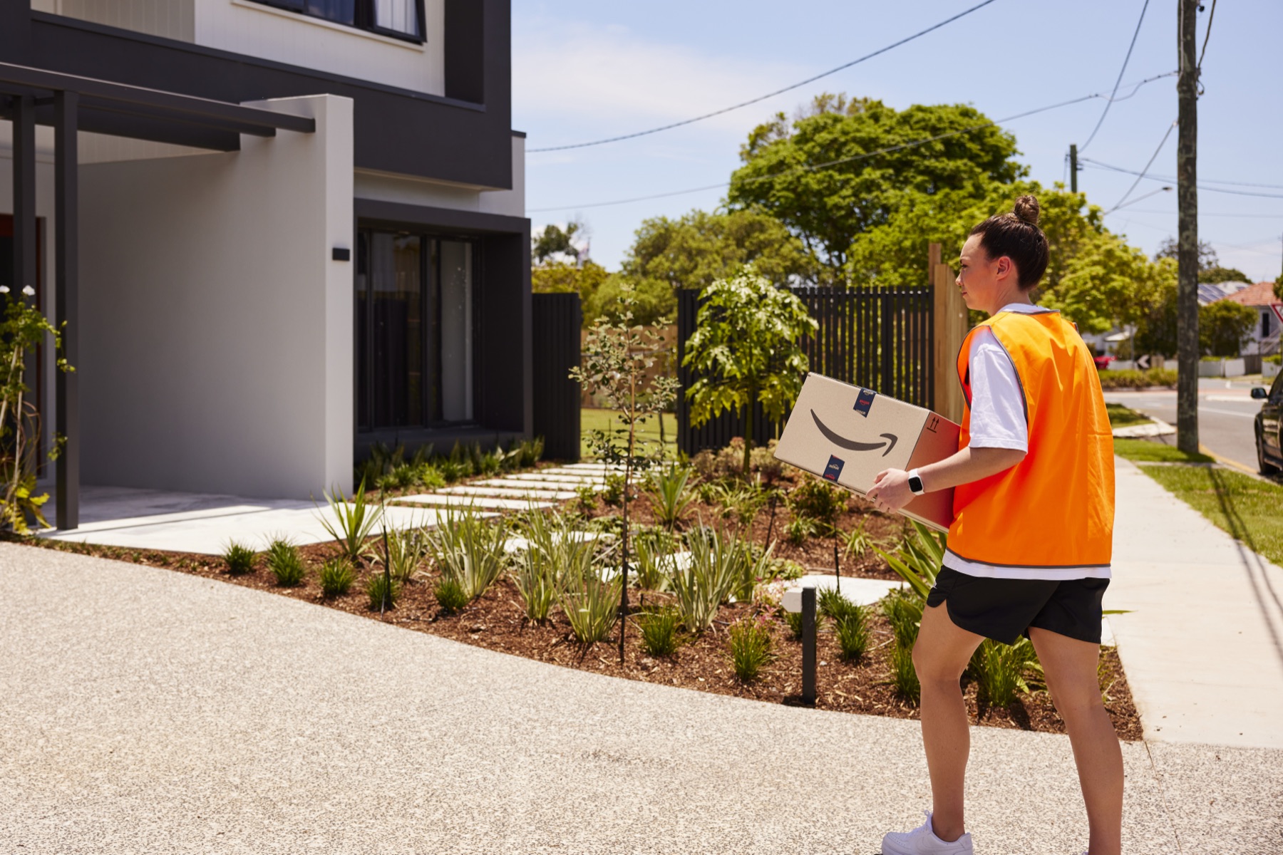 Amazon, The Safest Pair of Hands campaign imagery